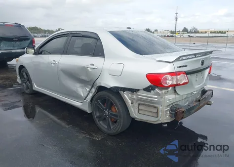 2013 Toyota Corolla S из США, поврежденный, VIN 5YFBU4EE6DP158718